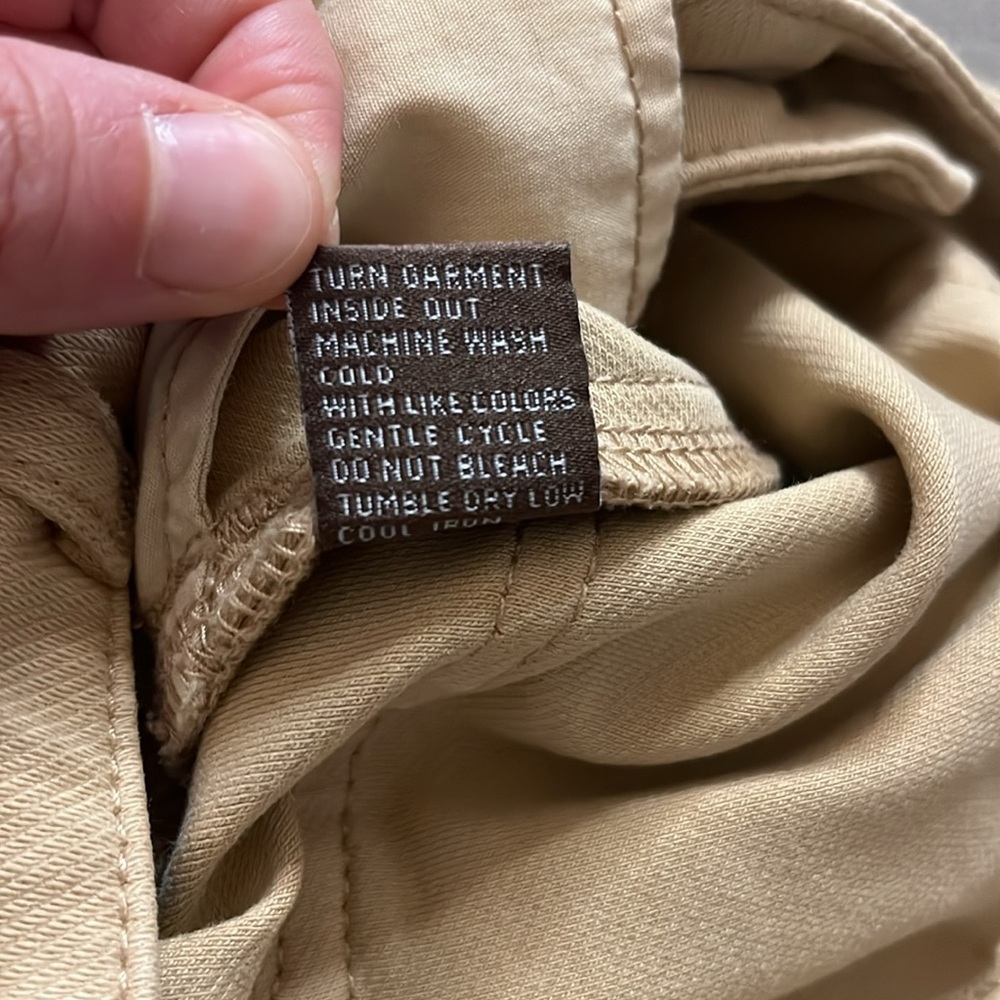 J. McGlaughlin Tan Jeans Size 4 - Picture 7 of 8